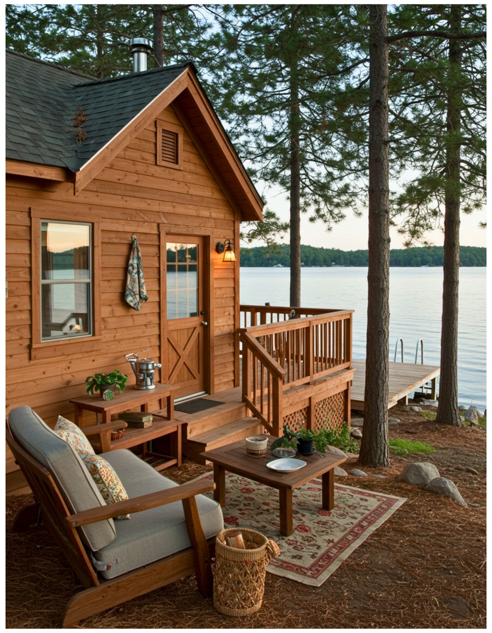 Charming Lakehouse Design for a Tranquil Escape