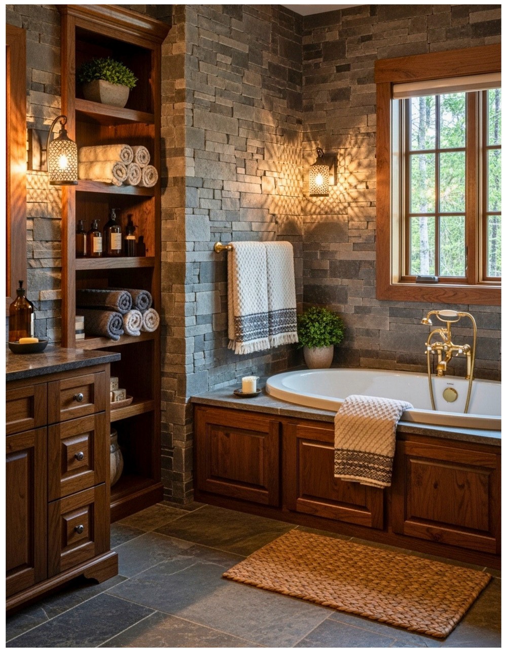 Chic Rustic Bathroom Ideas for a Luxurious Retreat