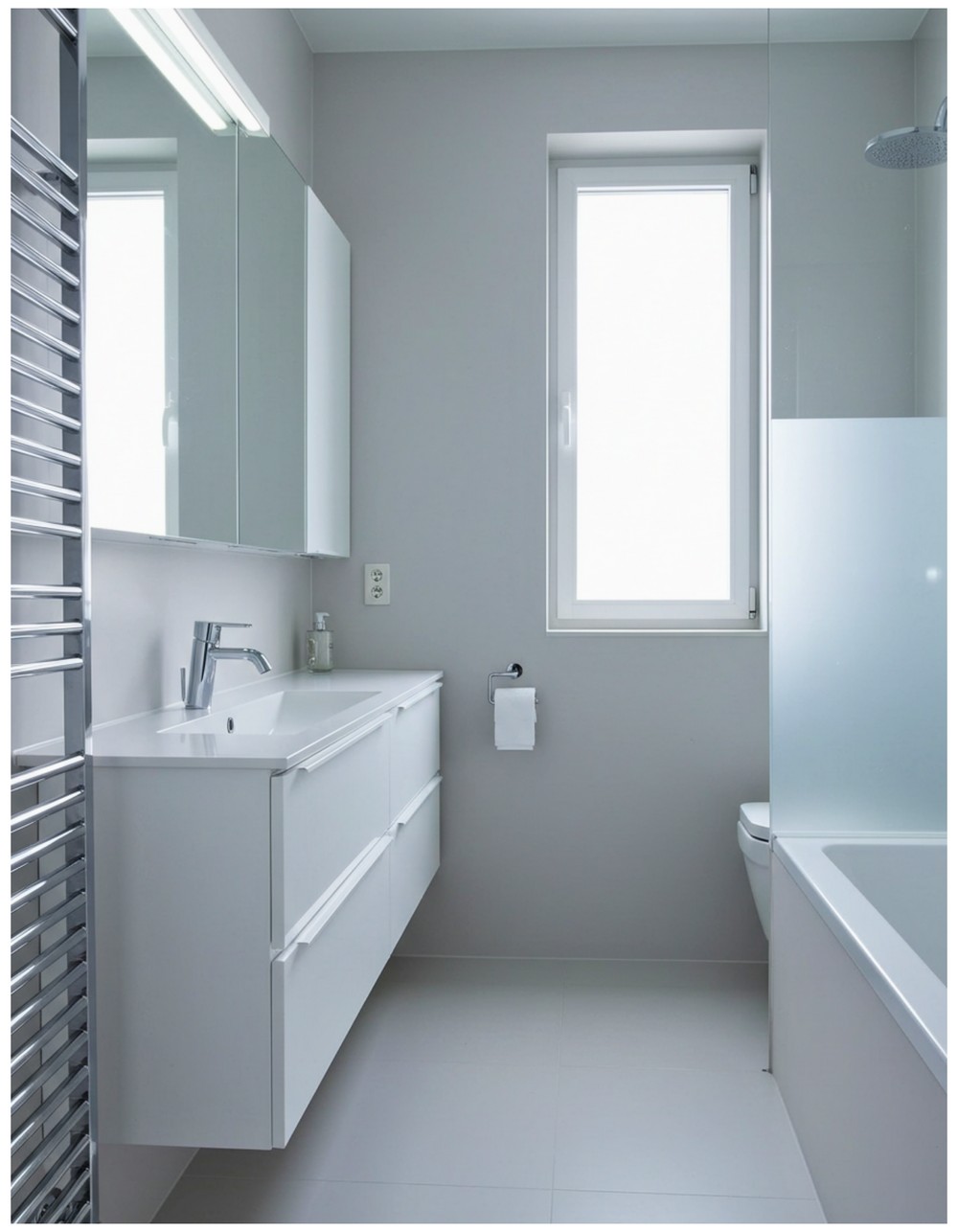 Cool, Icy Light Grey