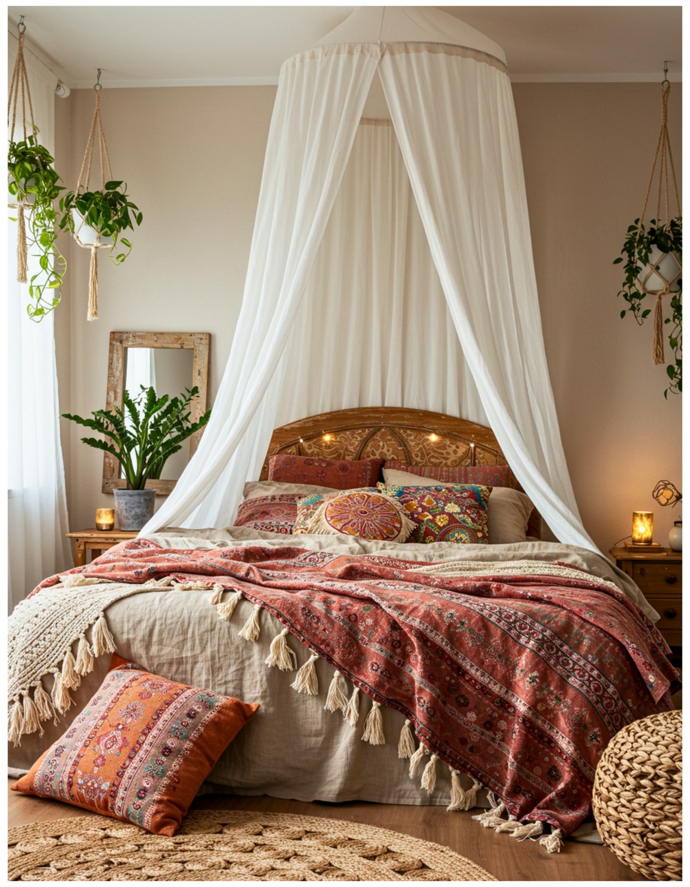 Designing Your Dream Cozy Bohemian Bedroom