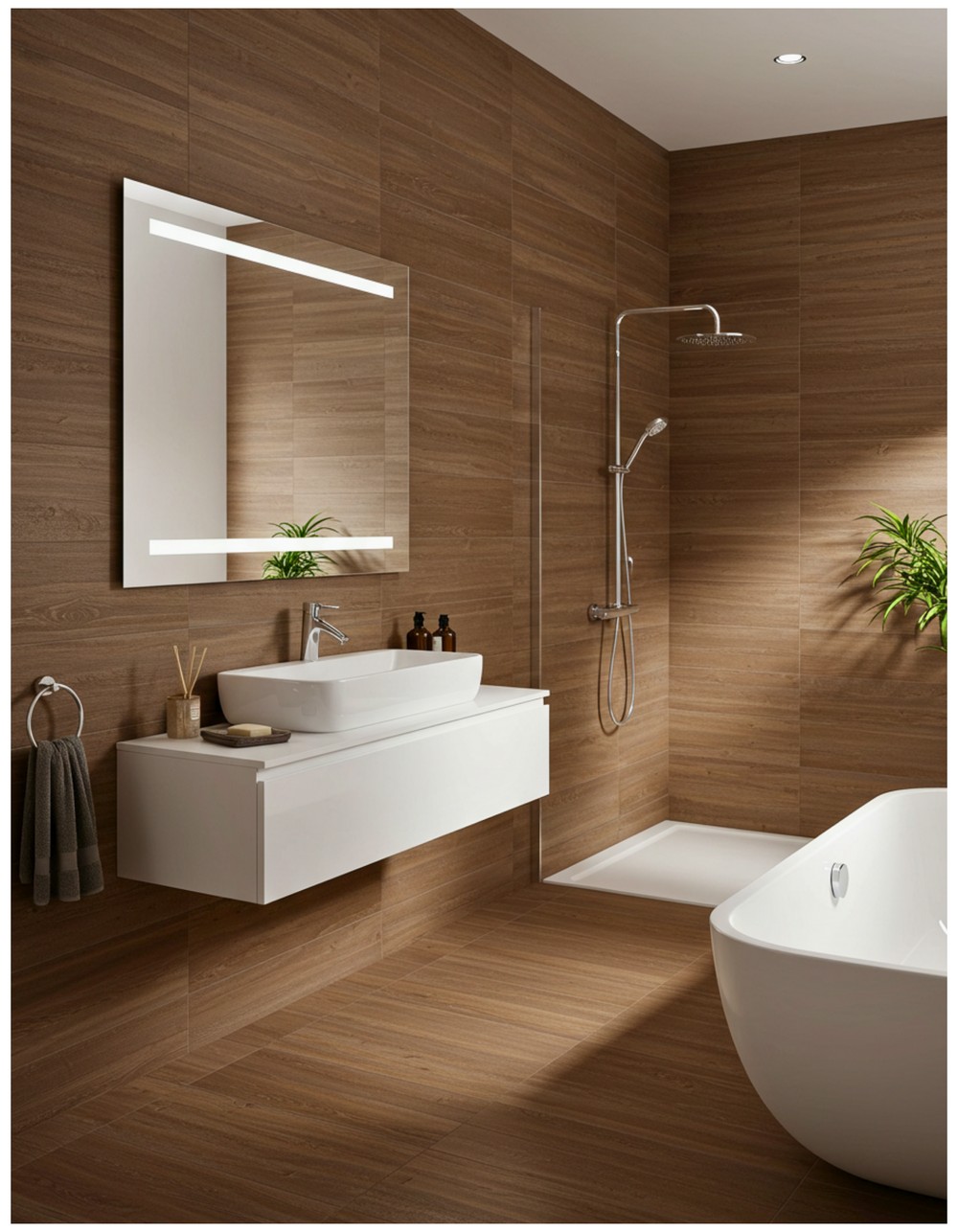 Durable Wood-Look Tiles