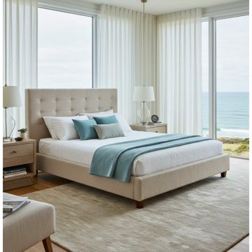 Elegant Luxury Bedroom Sets for Ocean-View Design