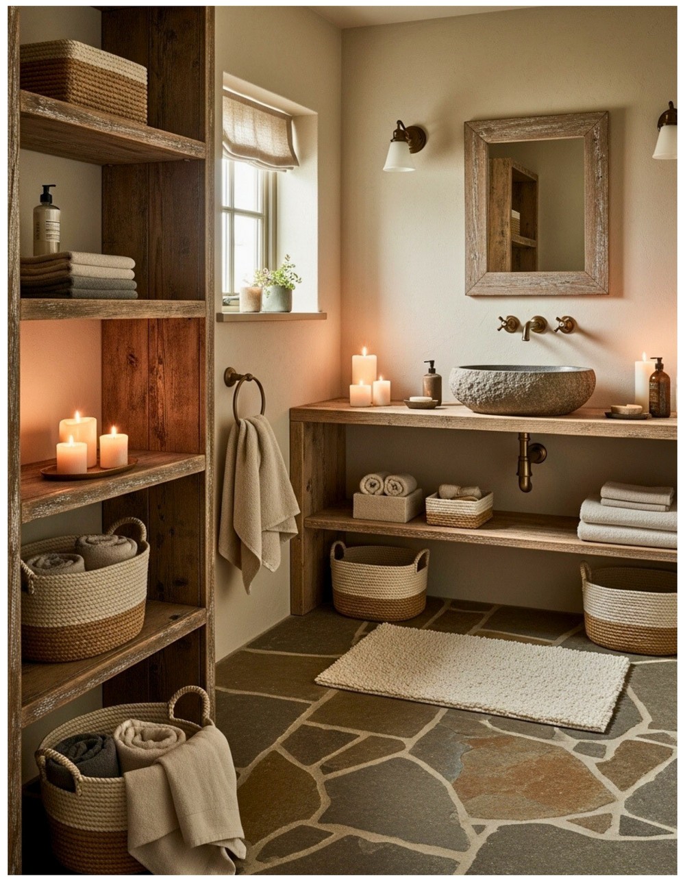 Explore Cozy Rustic Bathroom Ideas for Your Space