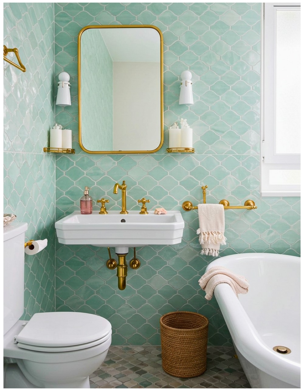 Fish Scale Tiles for Playfulness