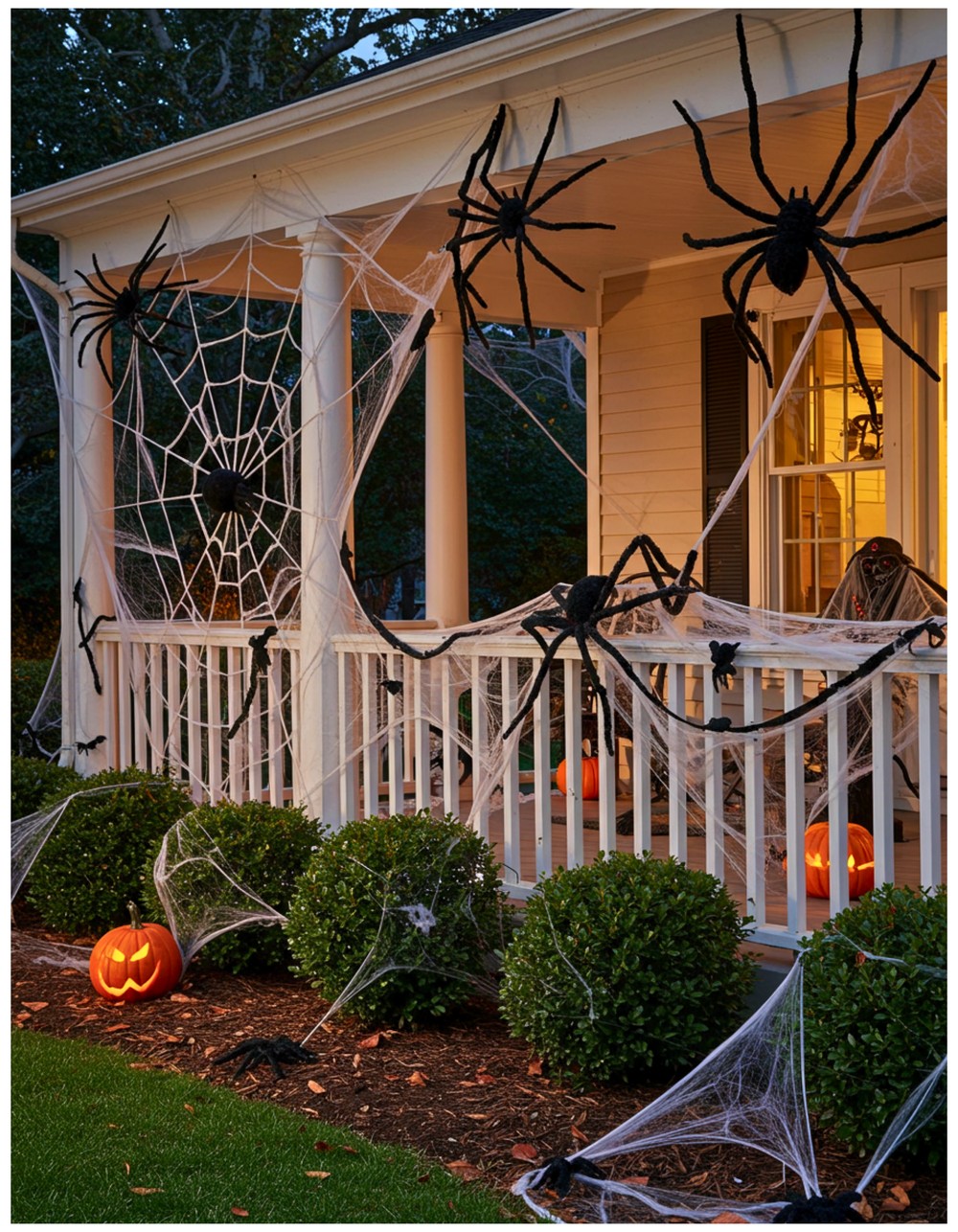 Giant Web & Spider Invasion