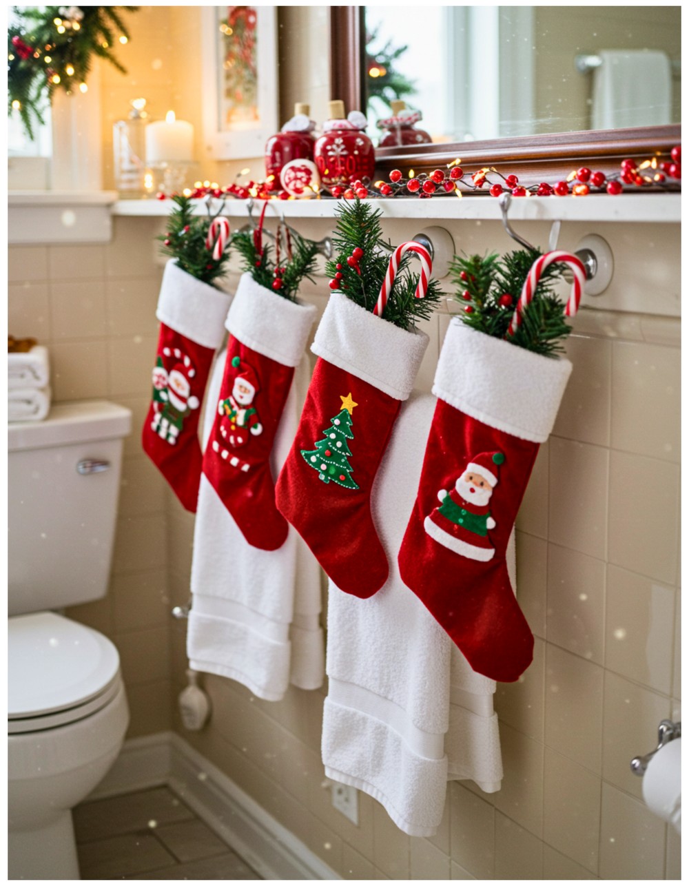Hanging Christmas Stockings