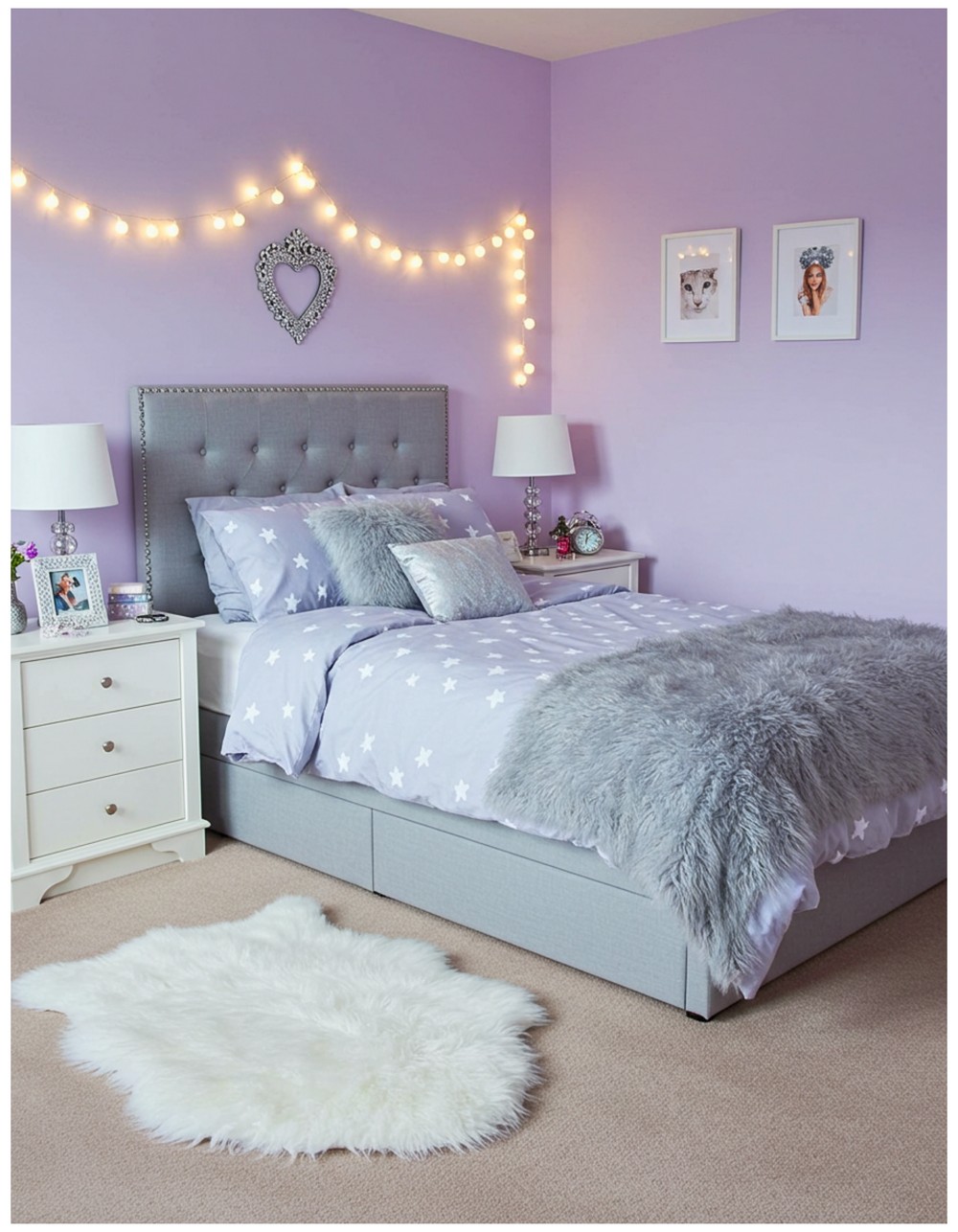 Lavender and Grey