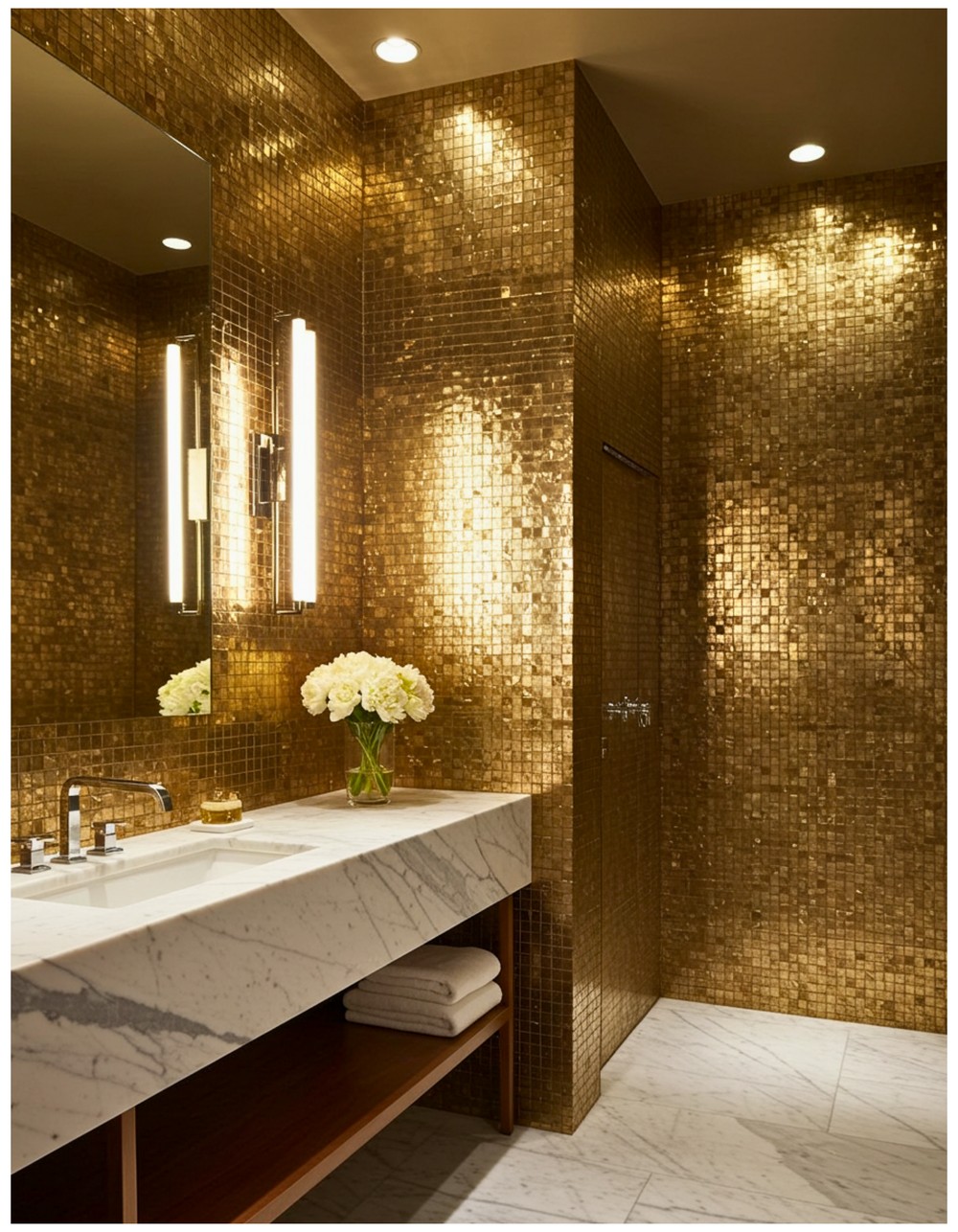 Metallic Accents for a Luxe Touch