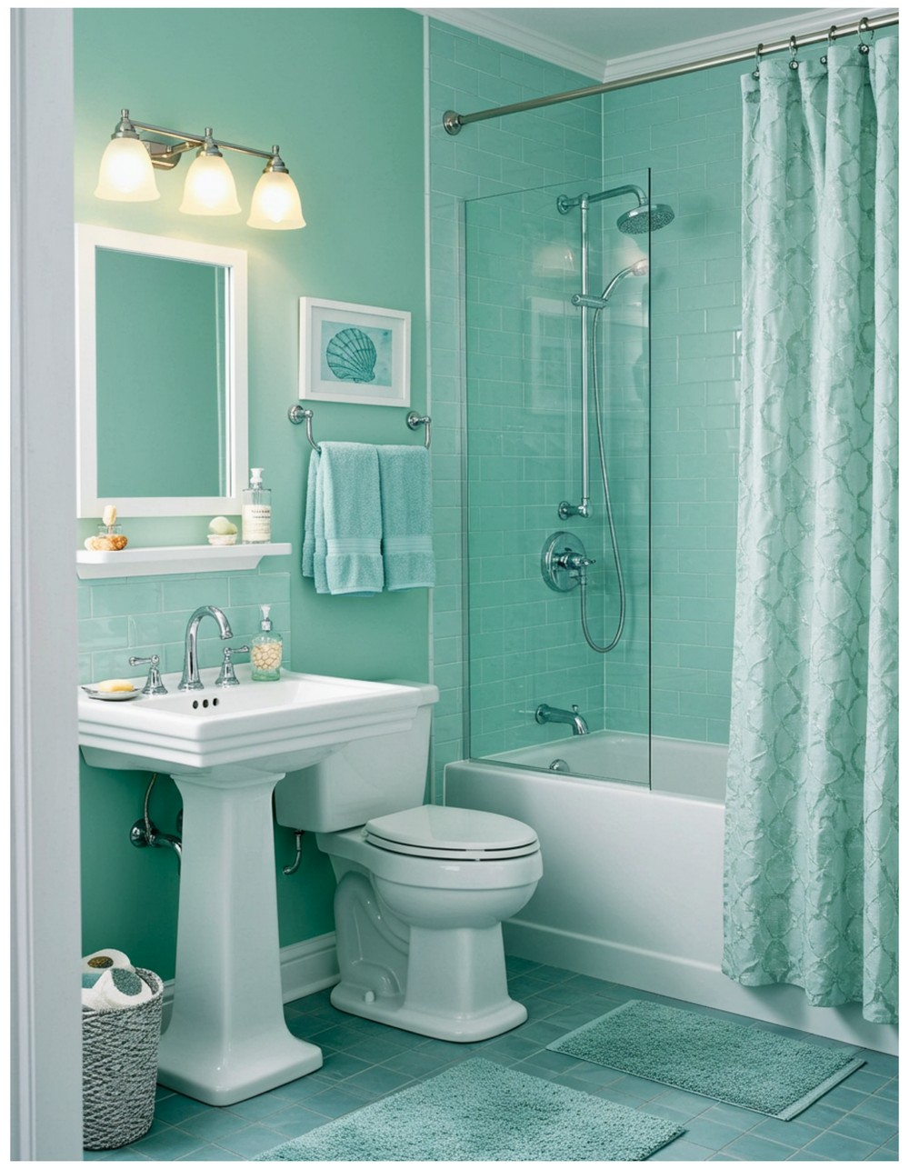 Refreshing Seafoam Green