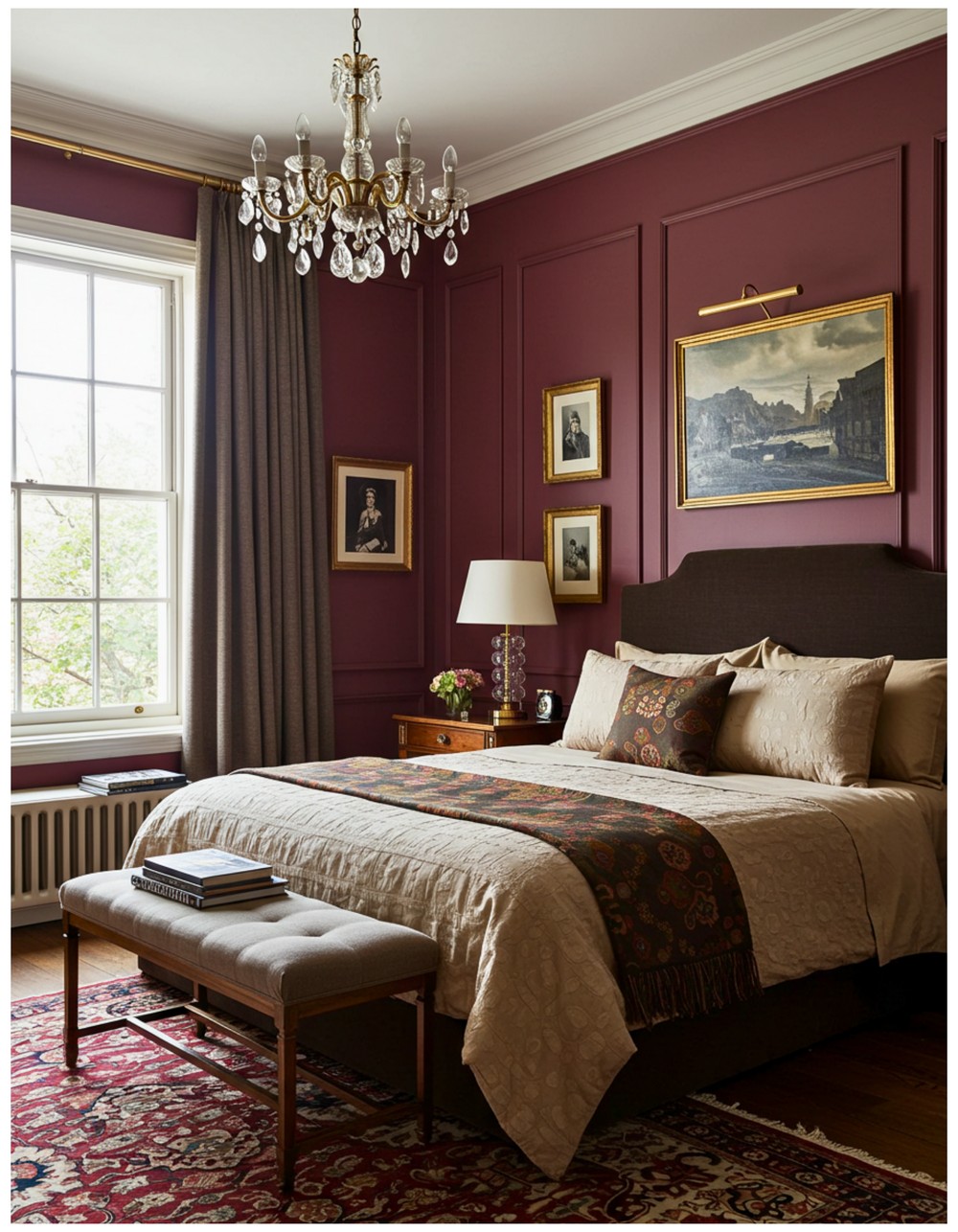 Rich Burgundy