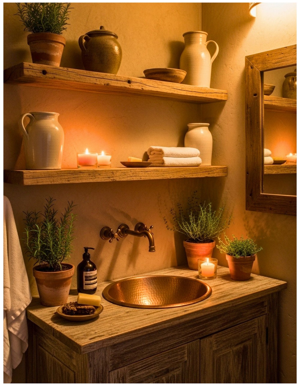 Rustic Bathroom Ideas for a Cozy Retreat