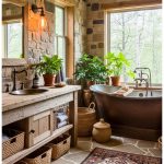 Rustic Bathroom Retreat
