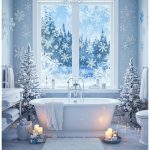 Snowy Bathroom Accents