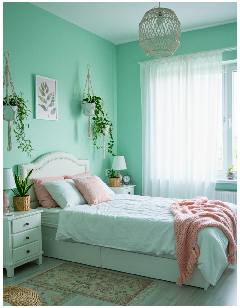 Soft Mint Green