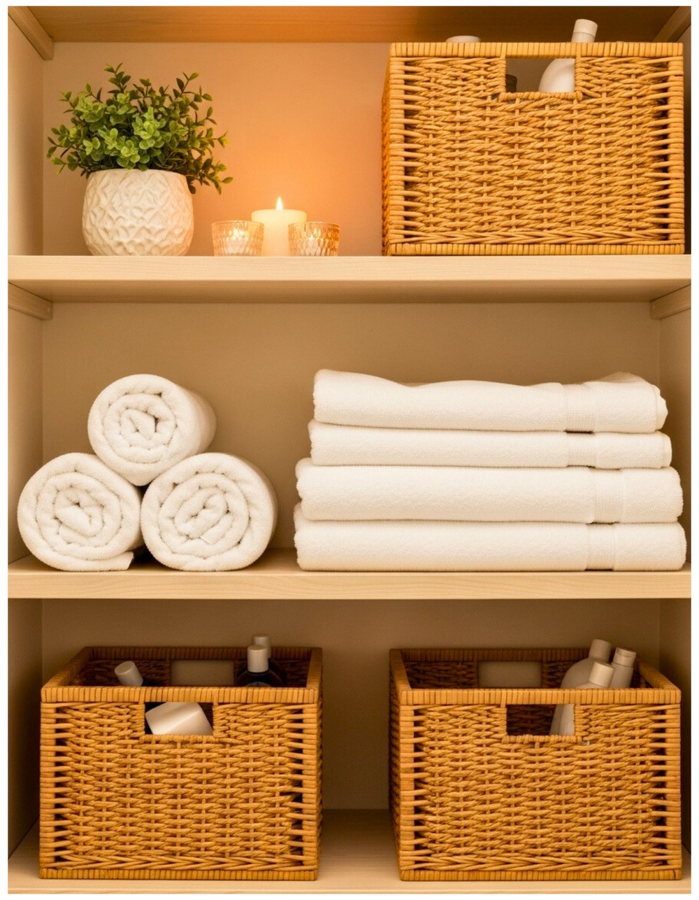 Stylish Bathroom Closet Organization Ideas for a Cozy Space
