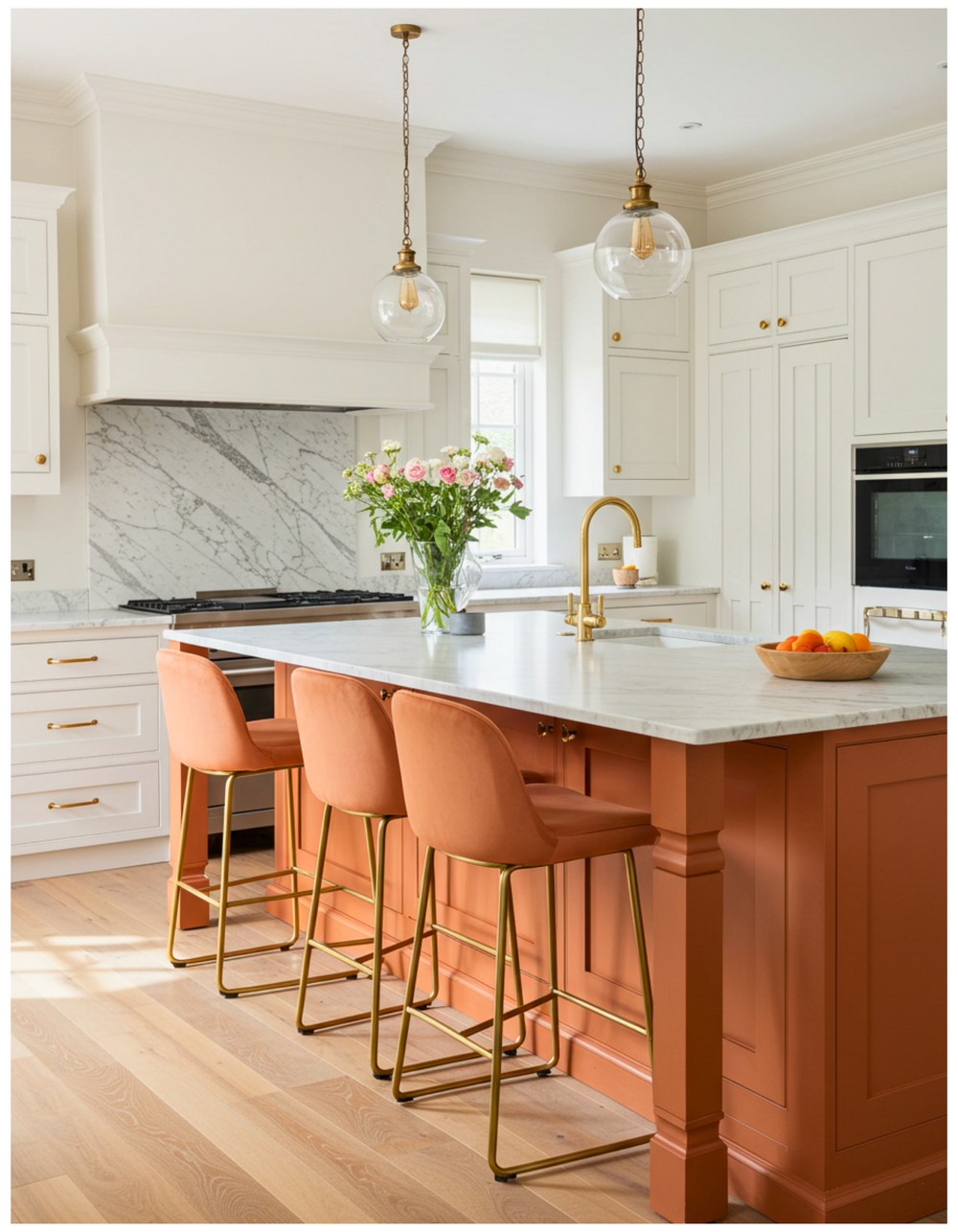 Terracotta Accent Island