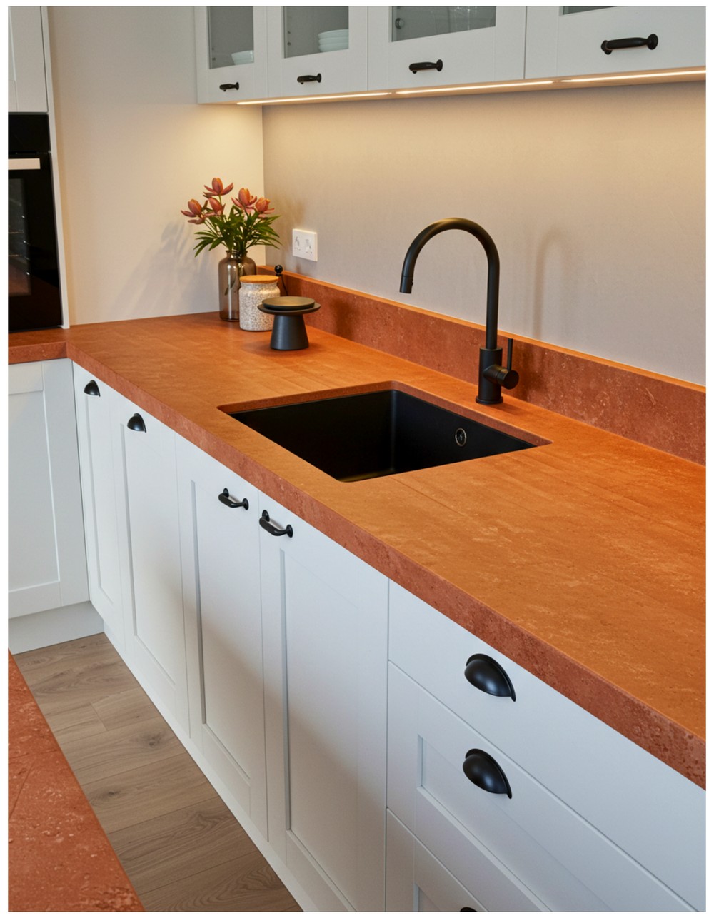 Terracotta-Look Countertops (The Stealthy Stunner)