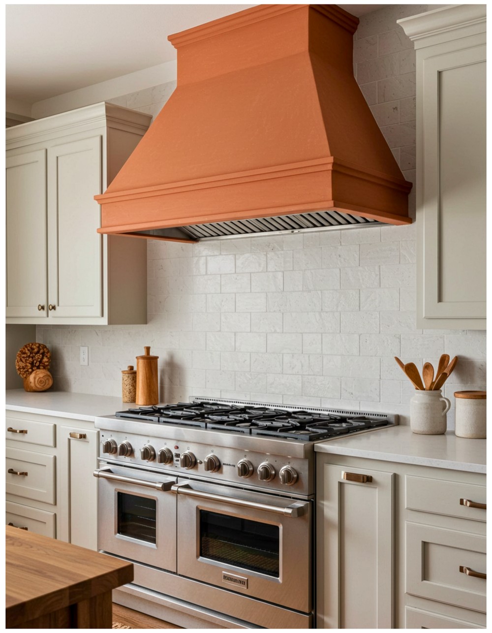 Terracotta Range Hood Statement