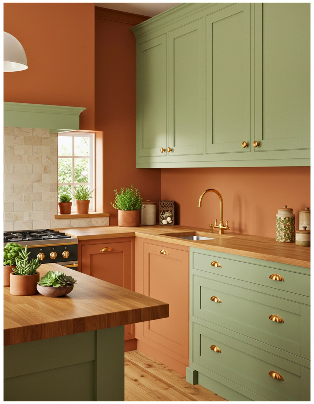 Terracotta & Sage Green Harmony