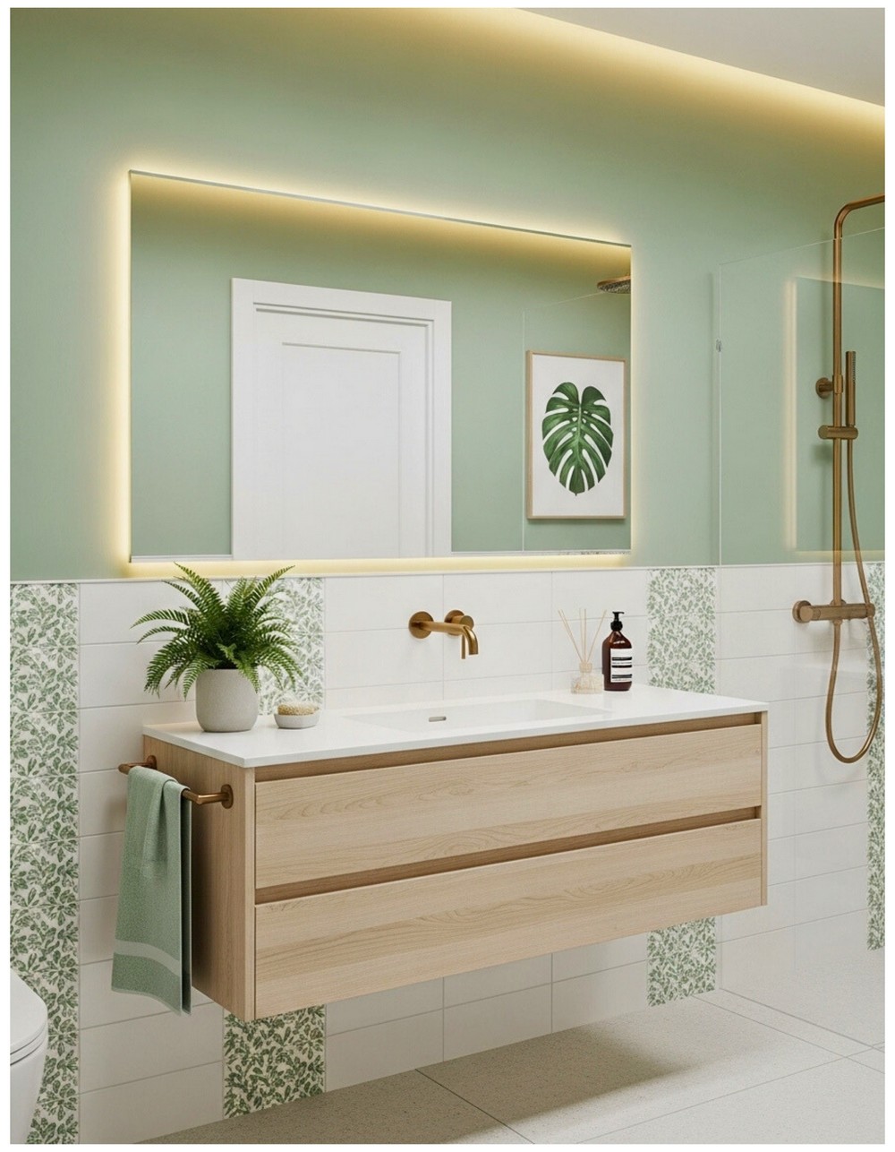 Transform Your Space with Green Bathroom Inspirations