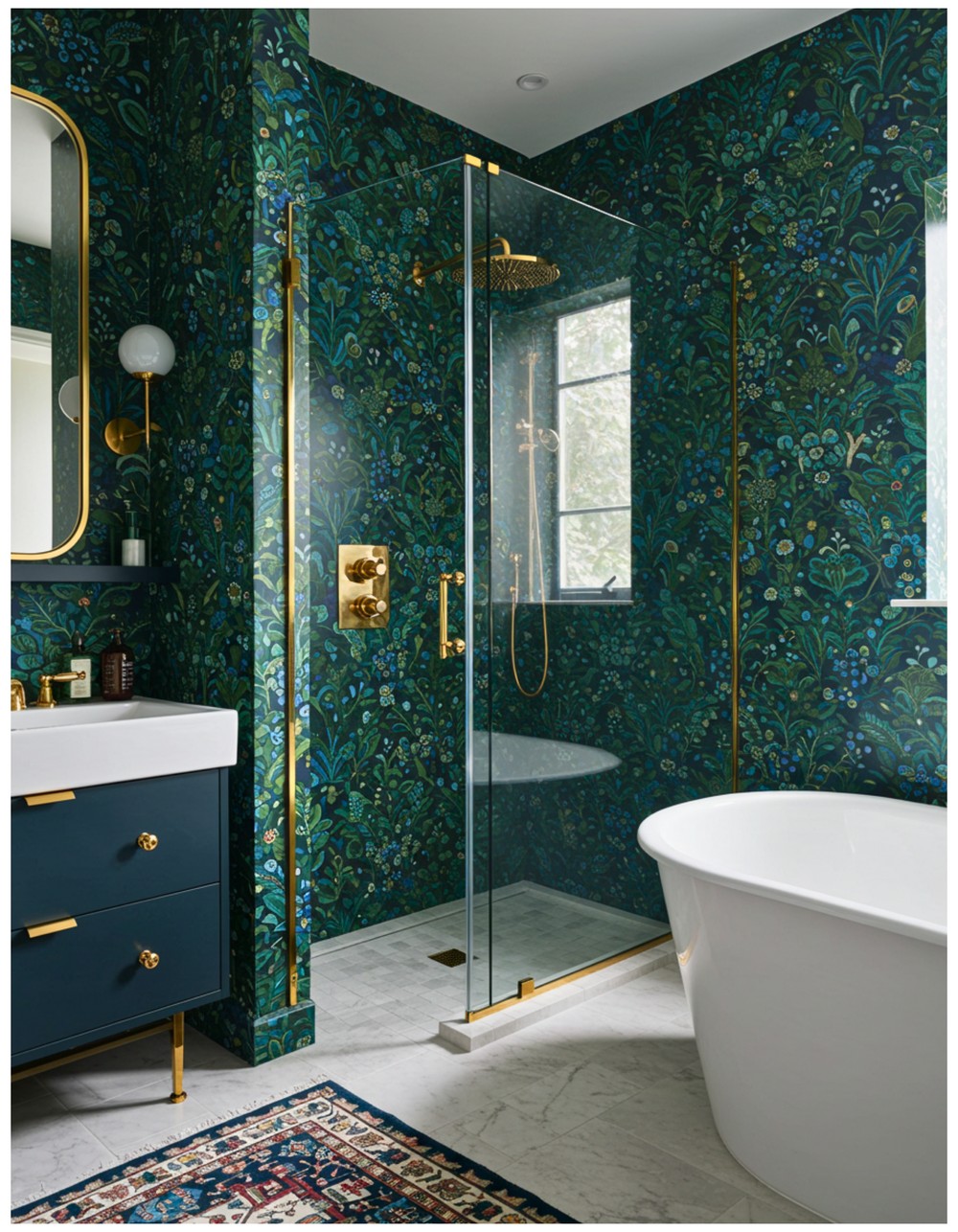 Unexpected Wallpaper (Even in the Shower!)