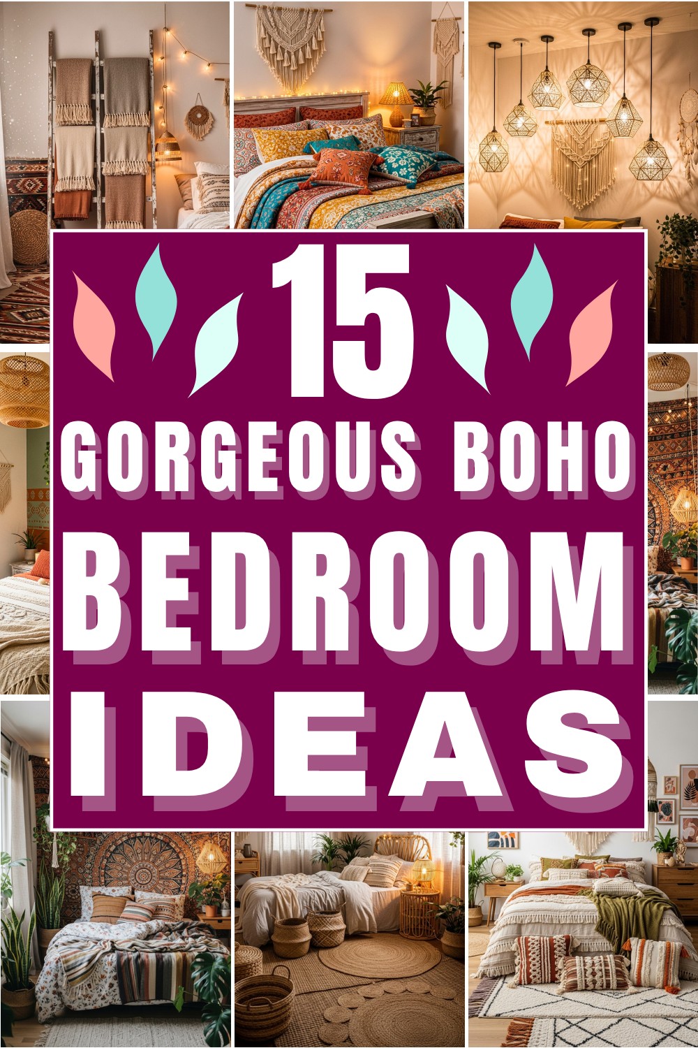 15 Gorgeous Boho Bedroom Ideas