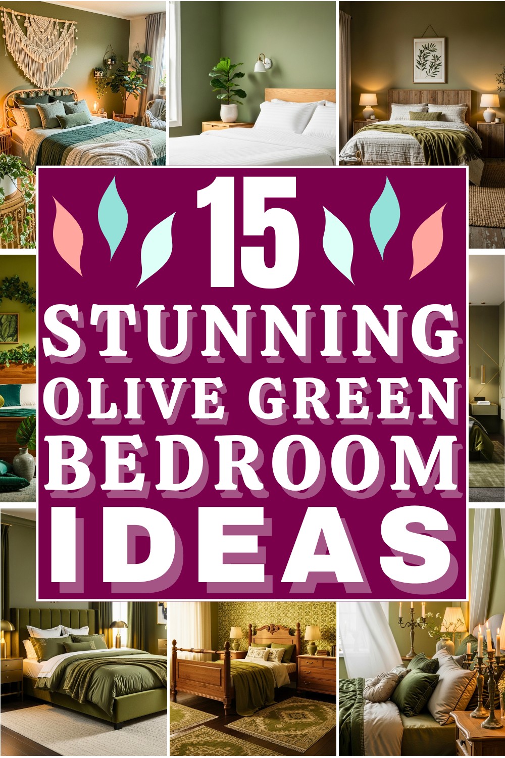 15 Stunning Olive Green Bedroom Ideas