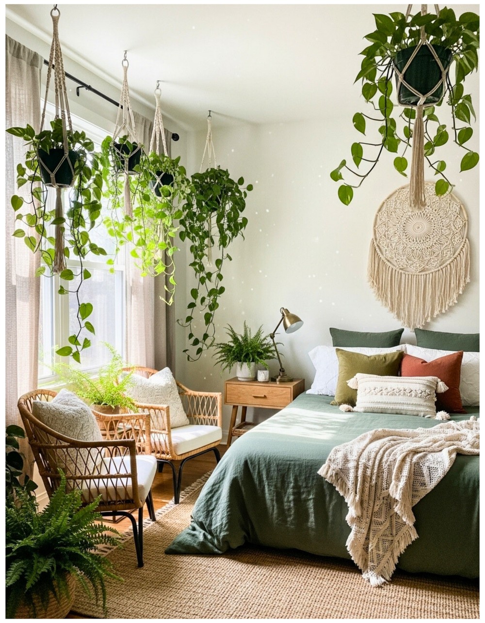 Bohemian Green Oasis