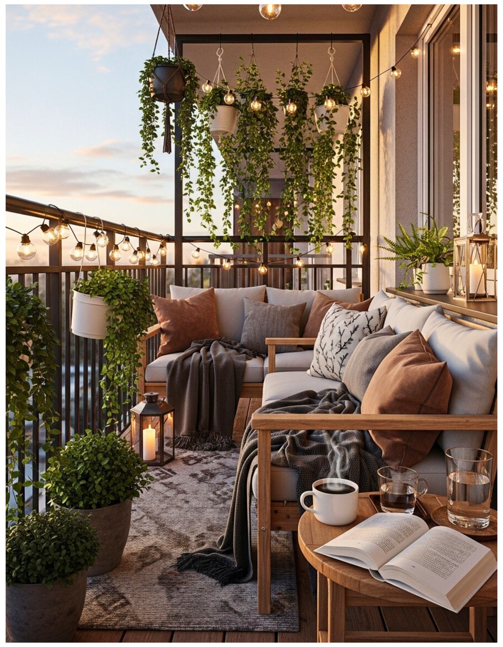 Charming Balcony Design Ideas for Cozy Living