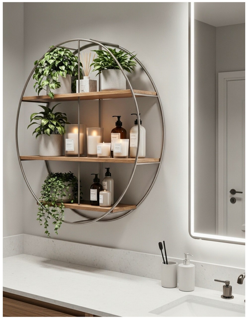 Circular Wall Shelves Inspiration