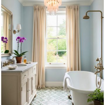 Elegant Inspirations for a French Cottage Bathroom