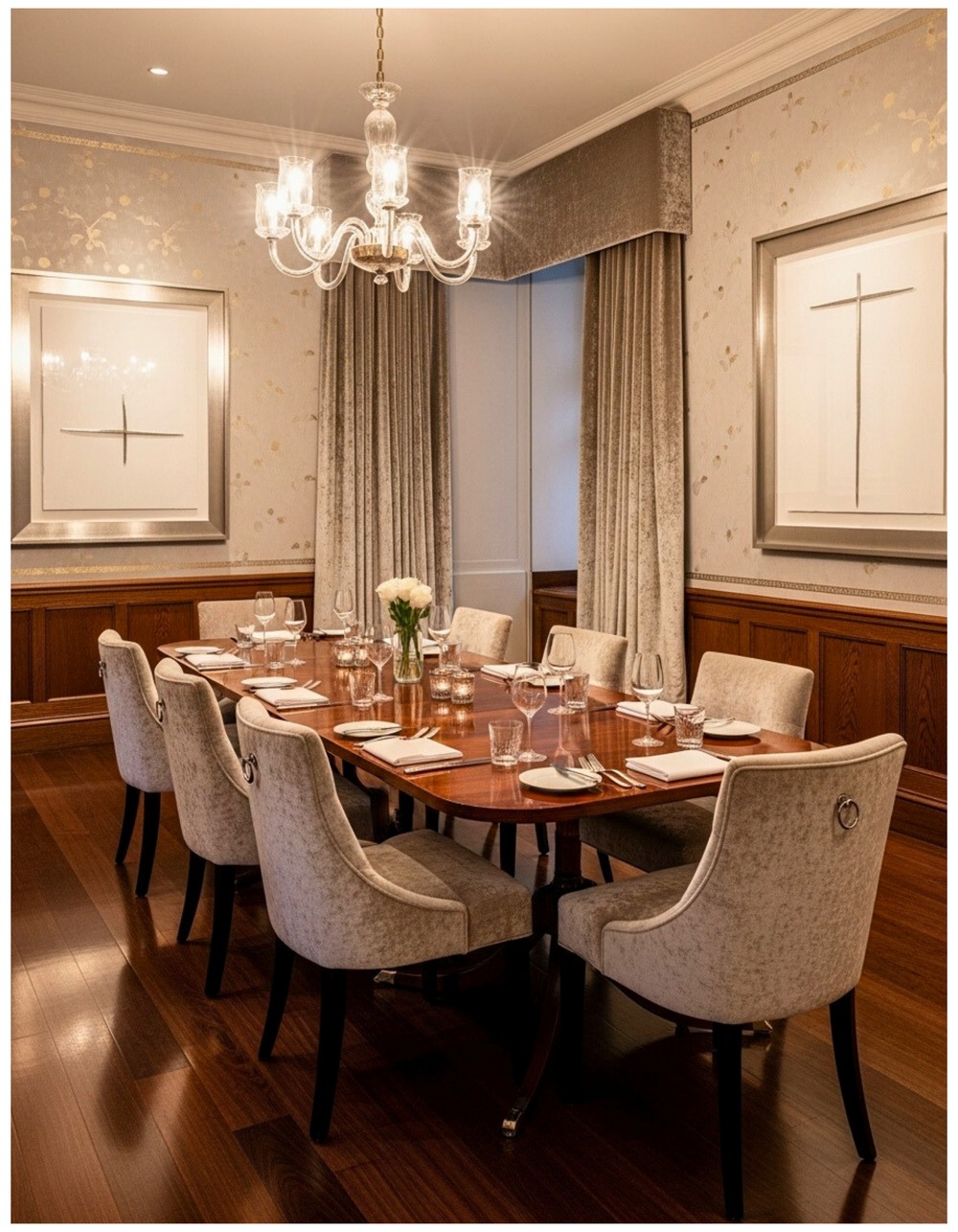 Elegant Wall Decor Ideas for Your Dining Space