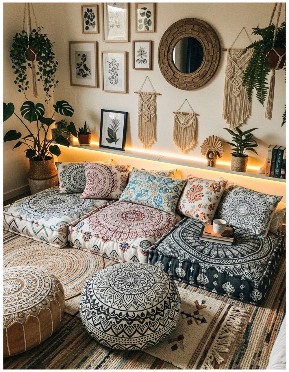 Floor Cushions Corner
