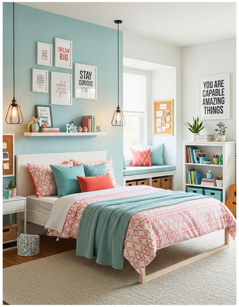 Inspiring Teen Girl Bedroom Design Ideas