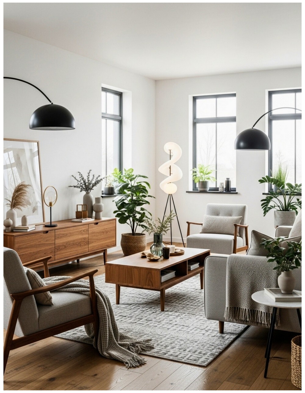 Inviting Aesthetics in a Modern Living Room