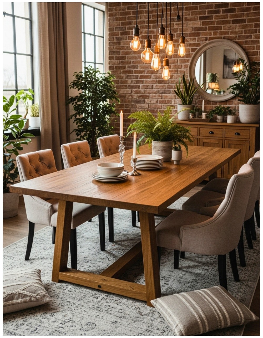 Warm Loft Gathering Space