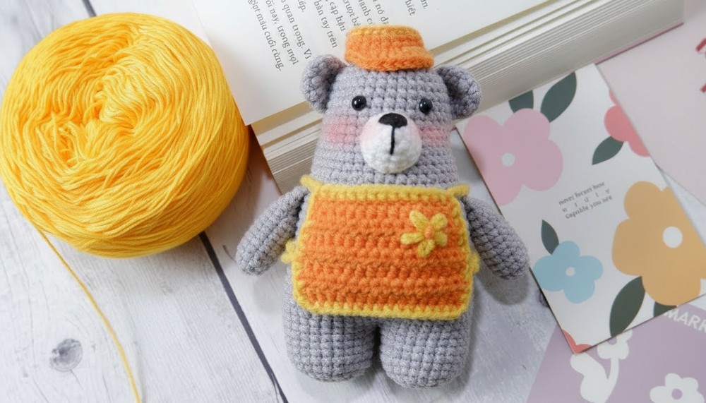 Crochet Bear Amigurumi Pattern 1