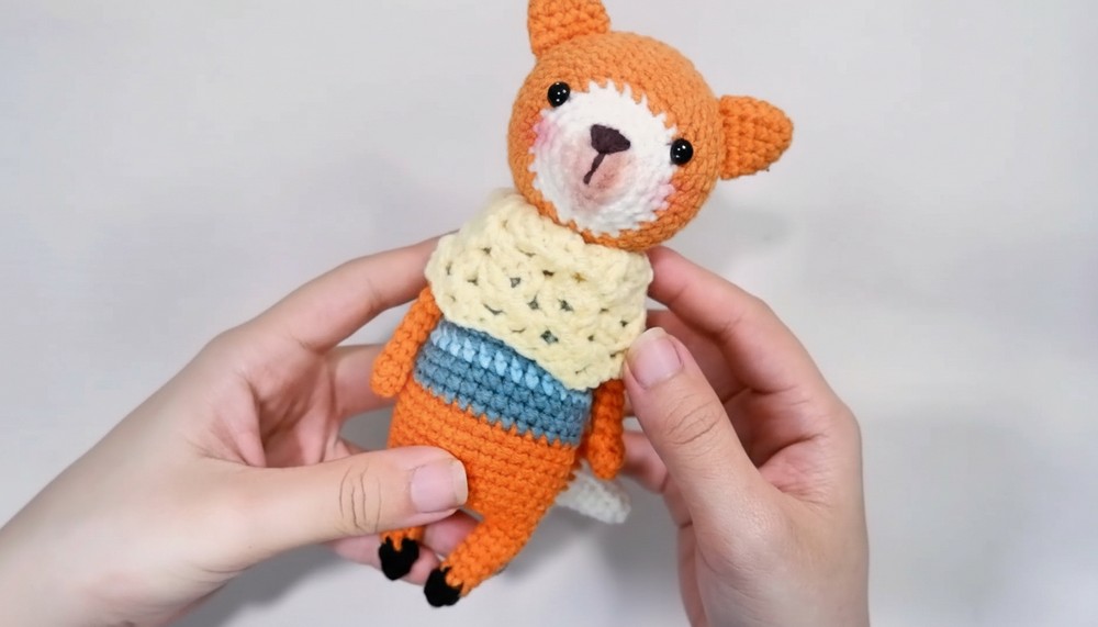 Crochet Cozy Fox Vibes Tutorial 2