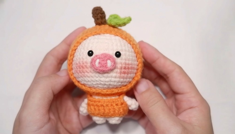Crochet Orange Piggy Tutorial 2