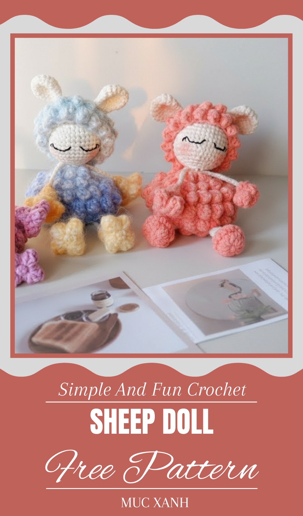 Crochet Sheep Doll Pattern