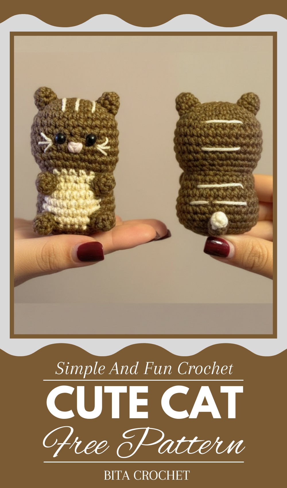 Easy Crochet Cat Tutorial