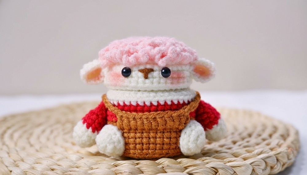 Sheep Storage Box Crochet Tutorial Step-by-step 1