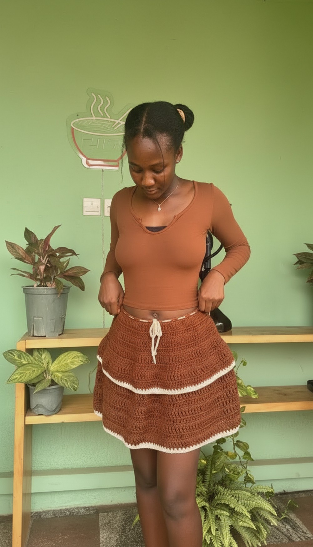 Crochet 2 Layered Skirt Tutorial 2