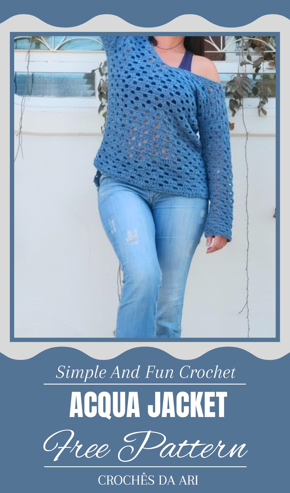 Crochet Acqua Jacket Step By Step