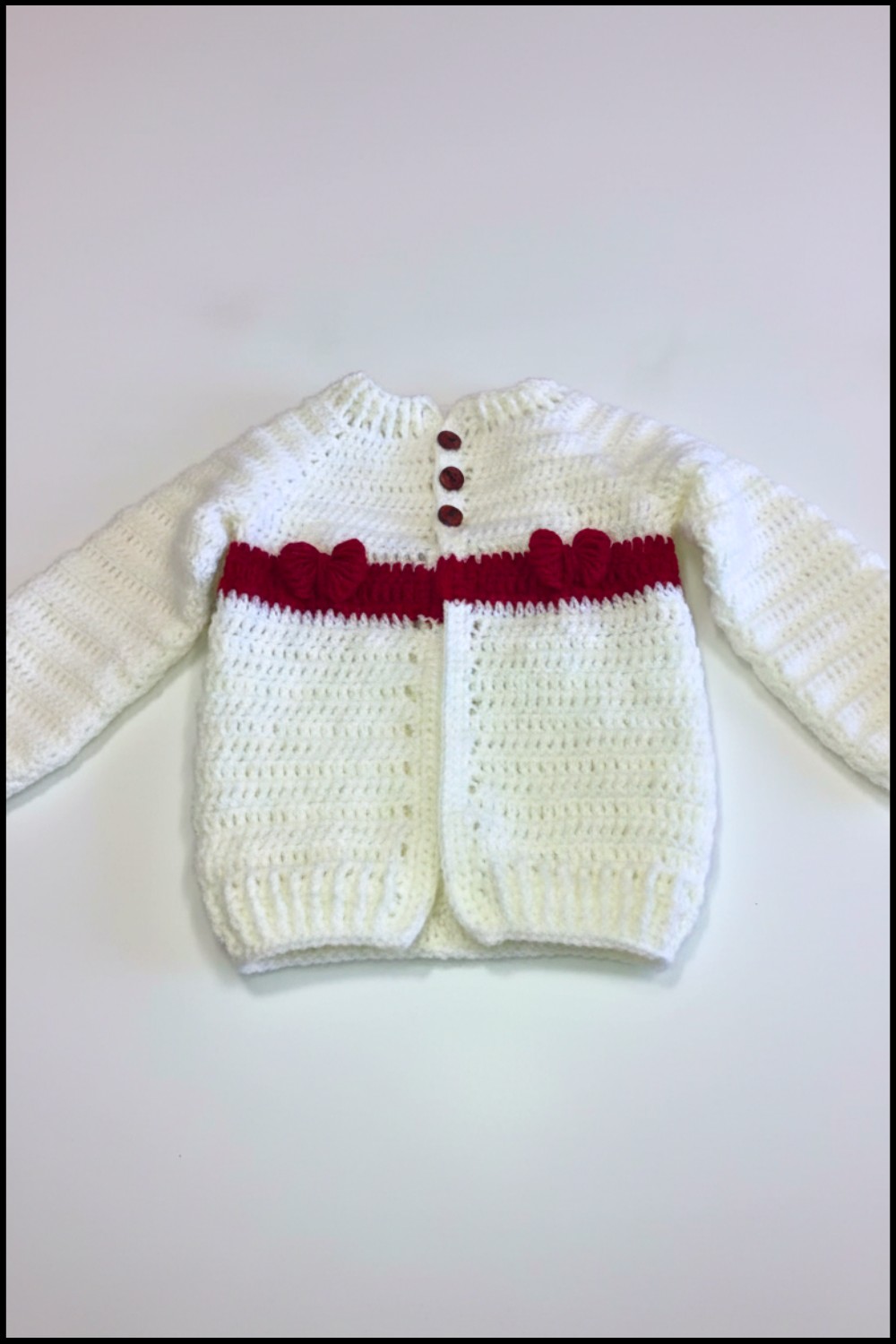 Crochet Baby Cardigan 16