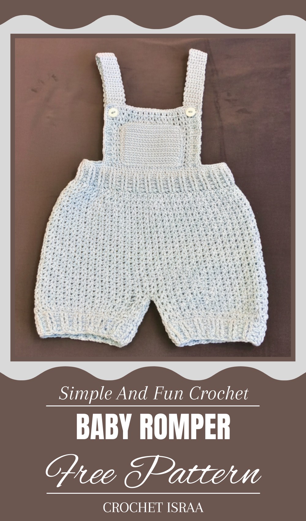 Crochet Baby Romper