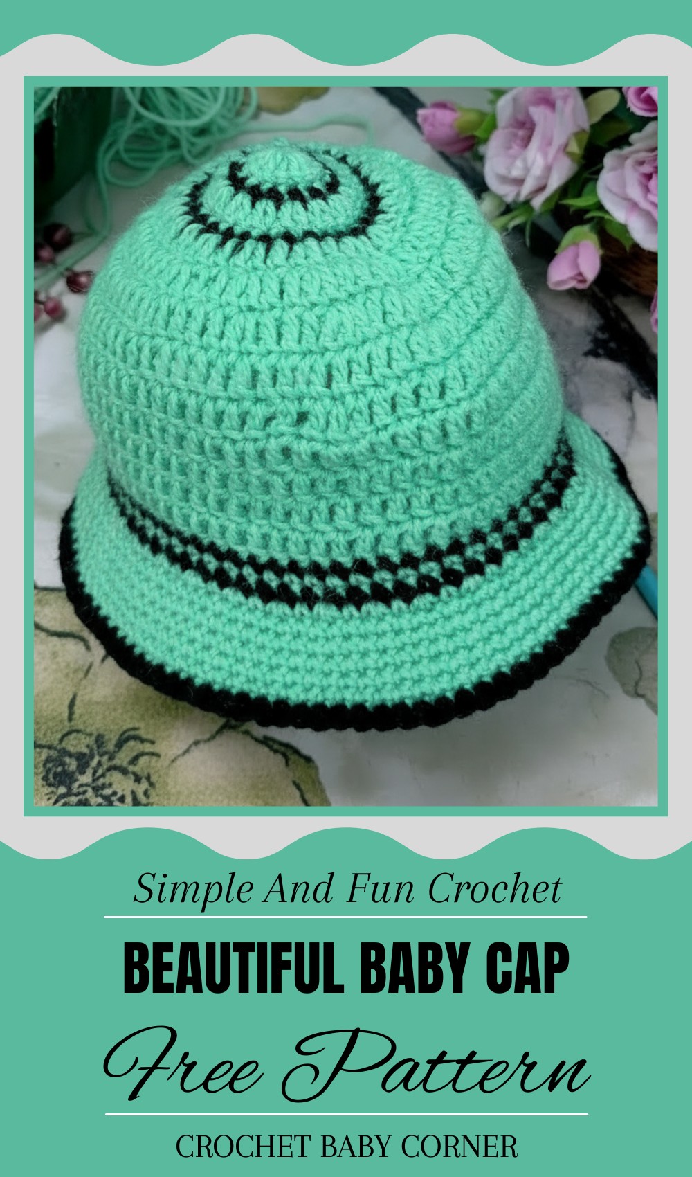 Crochet Beautiful Baby Cap