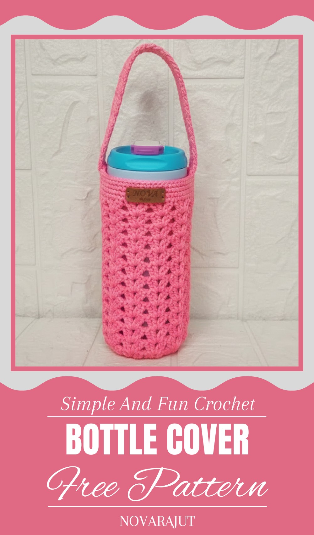 Crochet Bottle Cover Pattern