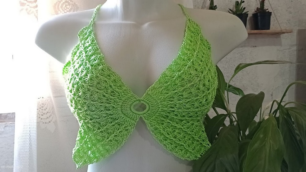 Crochet Butterfly Top Pattern 1