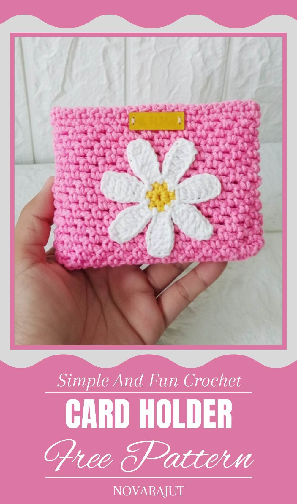 Crochet Card Holder Pattern